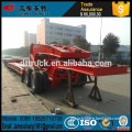 Factory direct sell 80Ton hydraulic lifting low bed semi-trailer